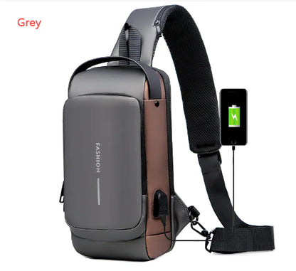 Anti Theft Backpack With USB Password